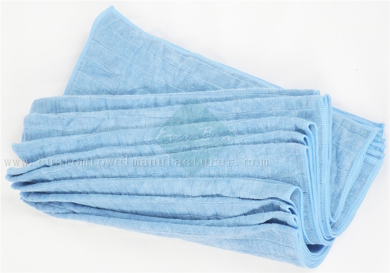 China Bulk Custom ribbed bath towels Supplier